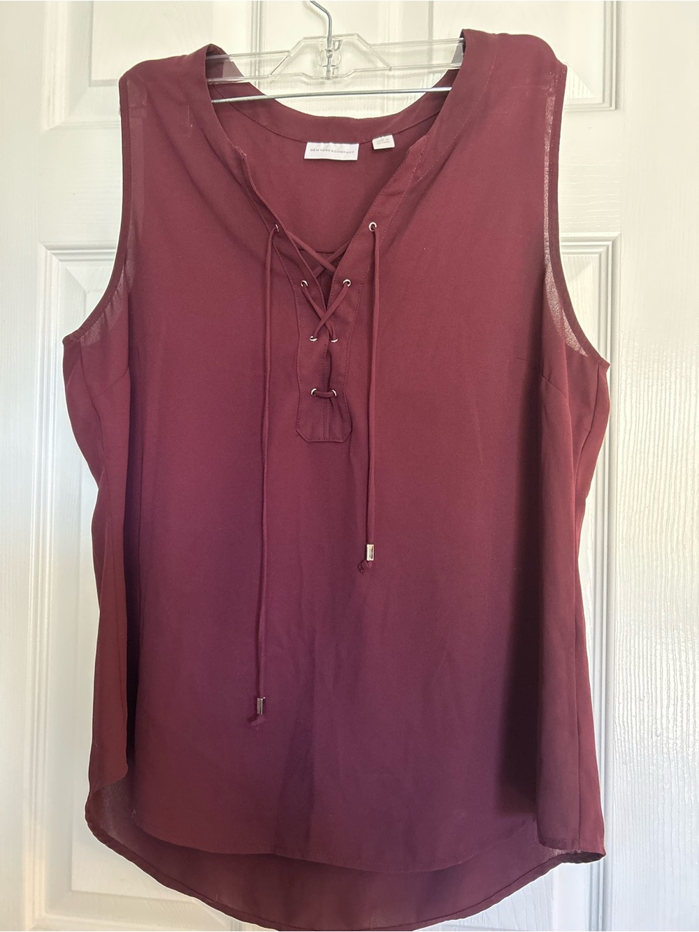 New York & company Women's Large Sleeveless Top/Blouse